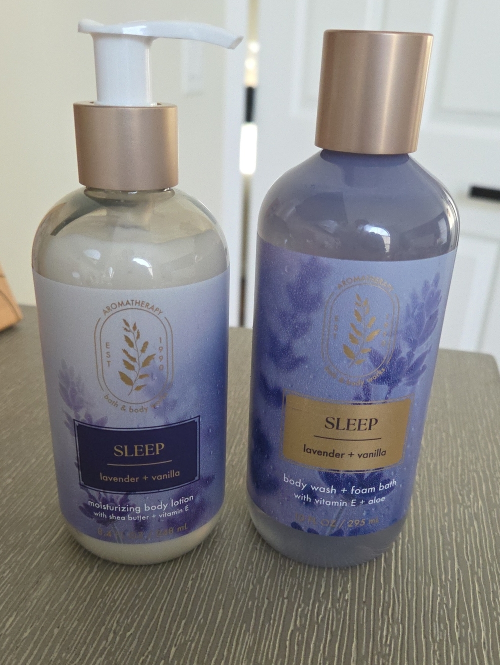 Sleep Lavender + Vanilla Body Wash & Lotion Set - Lavender